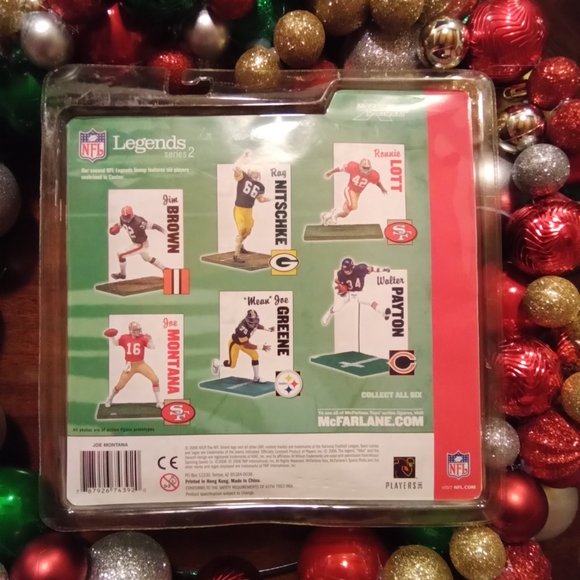 Joe Montana Mcfarlane series two Legends. - Picture 2 of 2